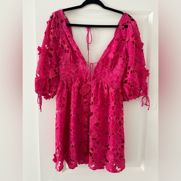 Dresses & Skirts - Pink floral dress